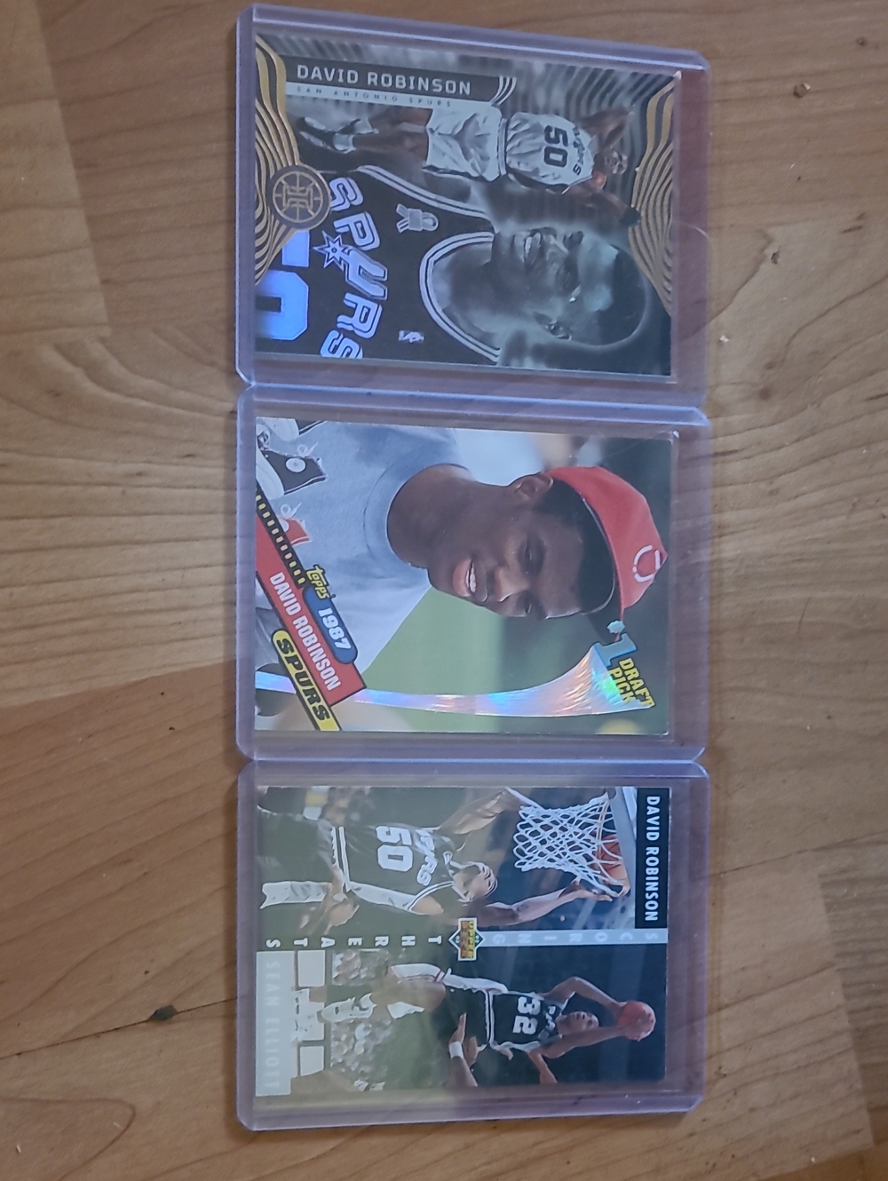 David Robinson Basketball Trading Card Set - Multi-Color - Sports Collectible